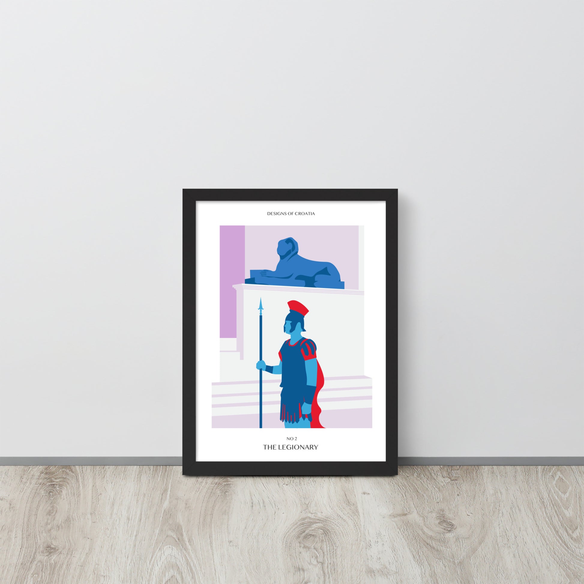 Framed matte paper poster - The Legionary
