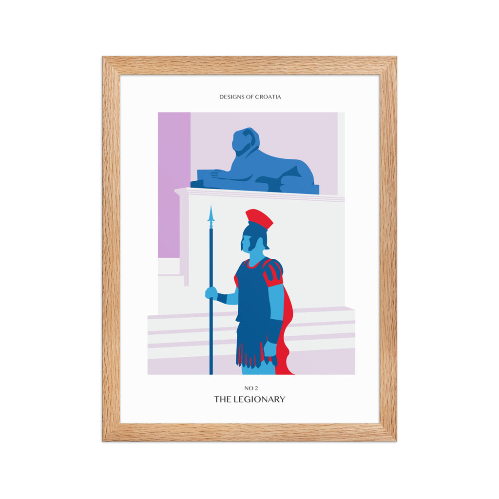 Framed matte paper poster - The Legionary