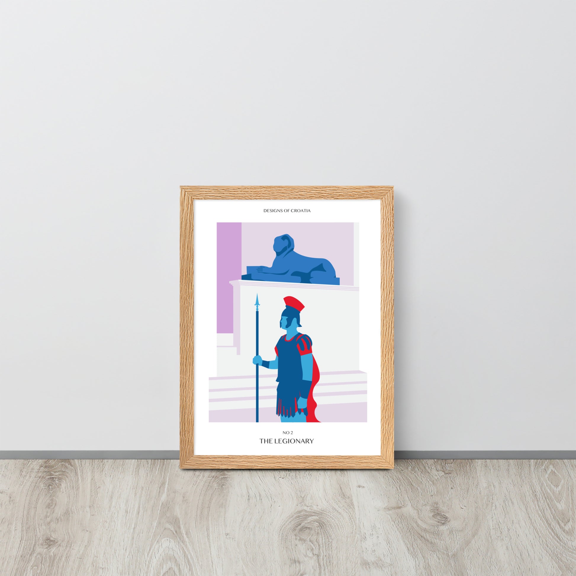 Framed matte paper poster - The Legionary