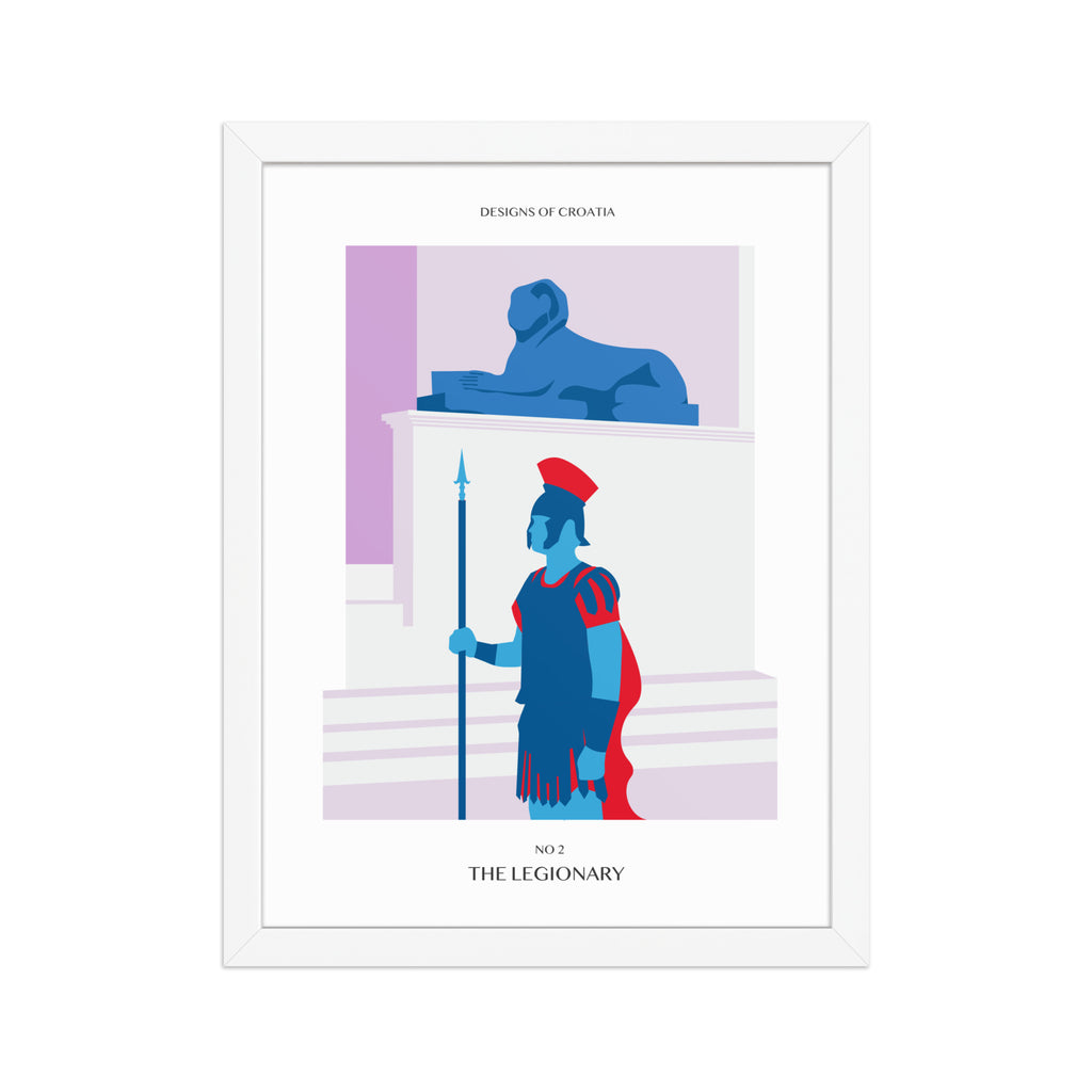Framed matte paper poster - The Legionary