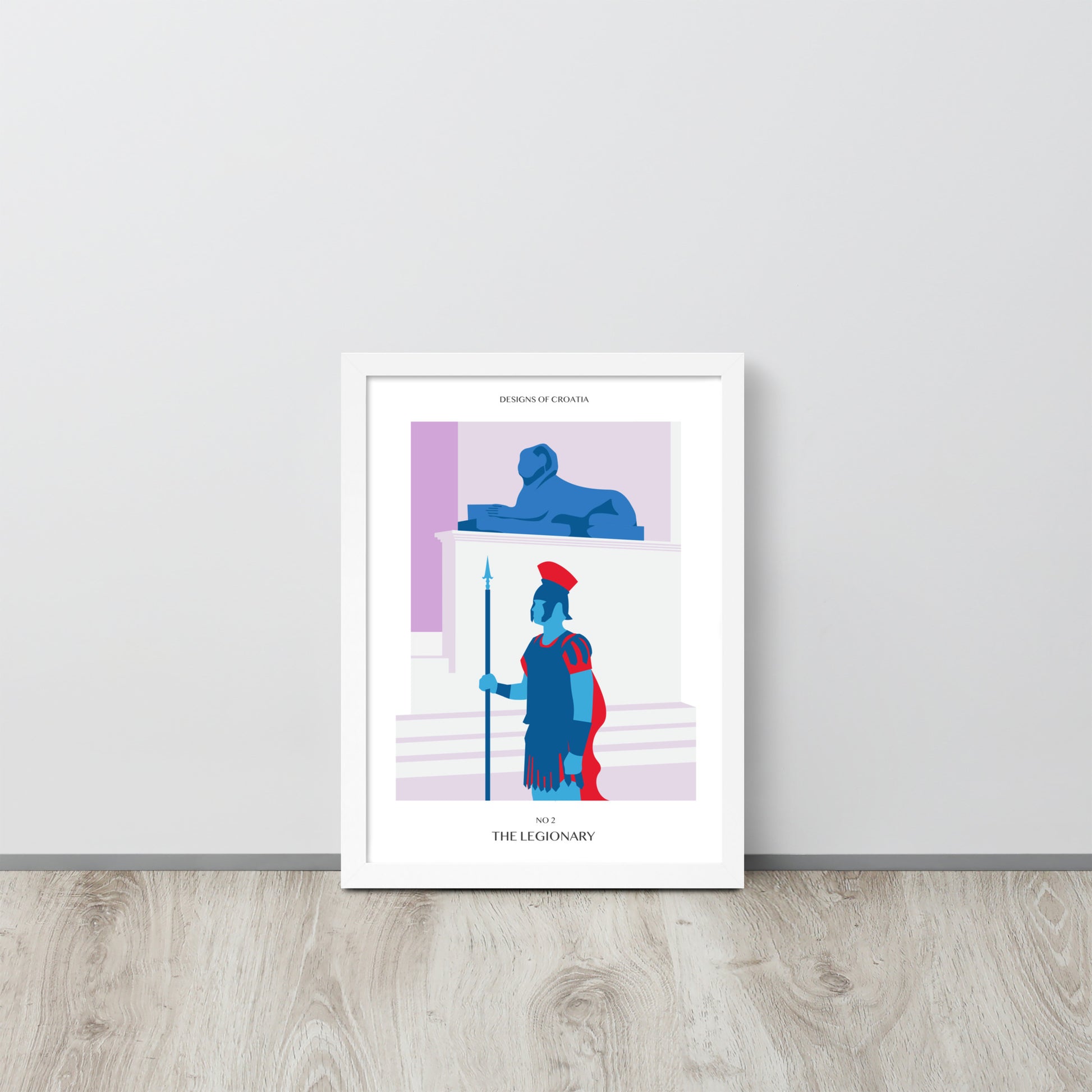 Framed matte paper poster - The Legionary