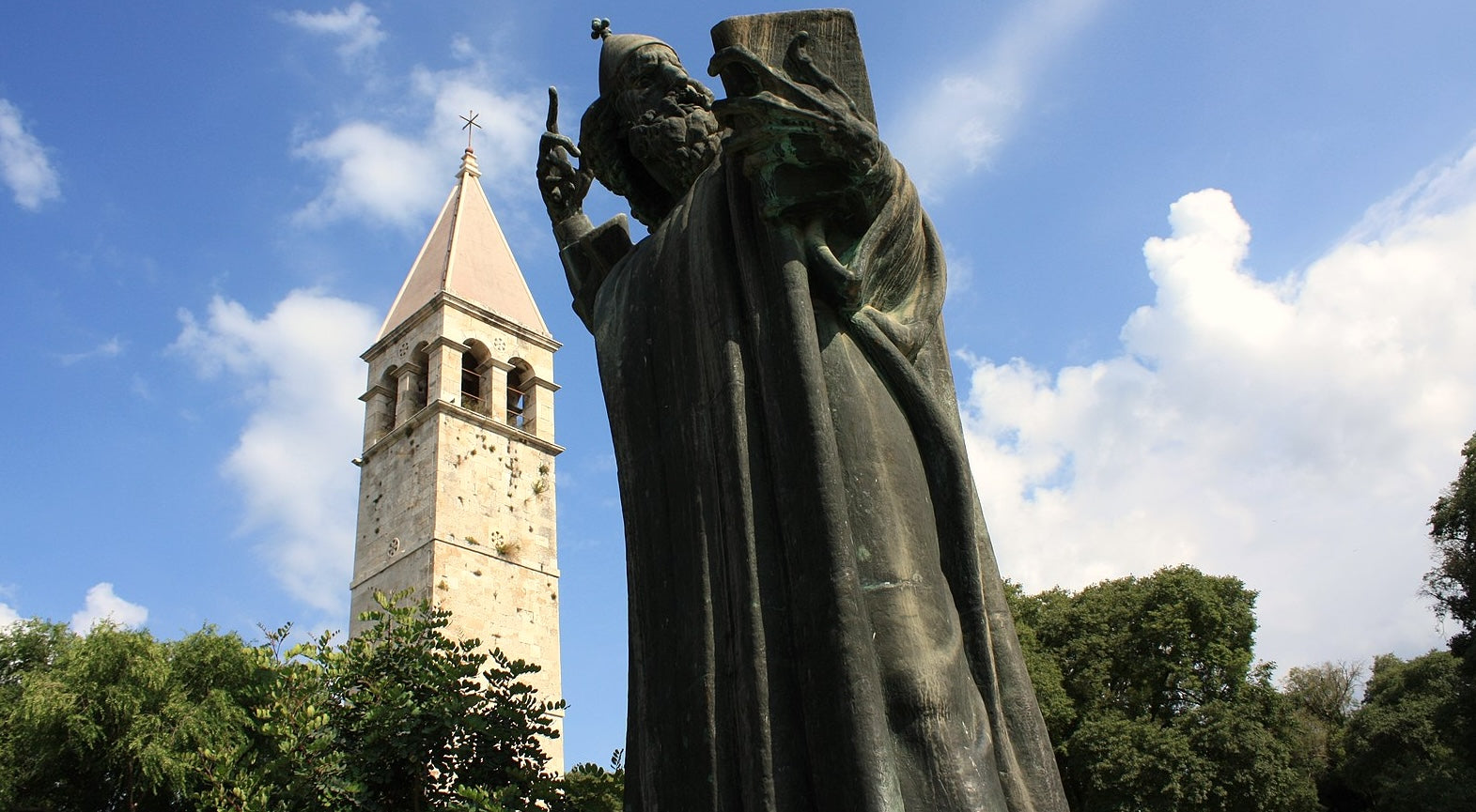 The state of Grgur Ninski in Split